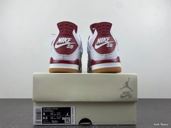 Kick Theory Pine Red 4 SB Retro DR5415-160 Jordan 0813